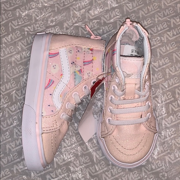 vans sk8 hi zip unicorn